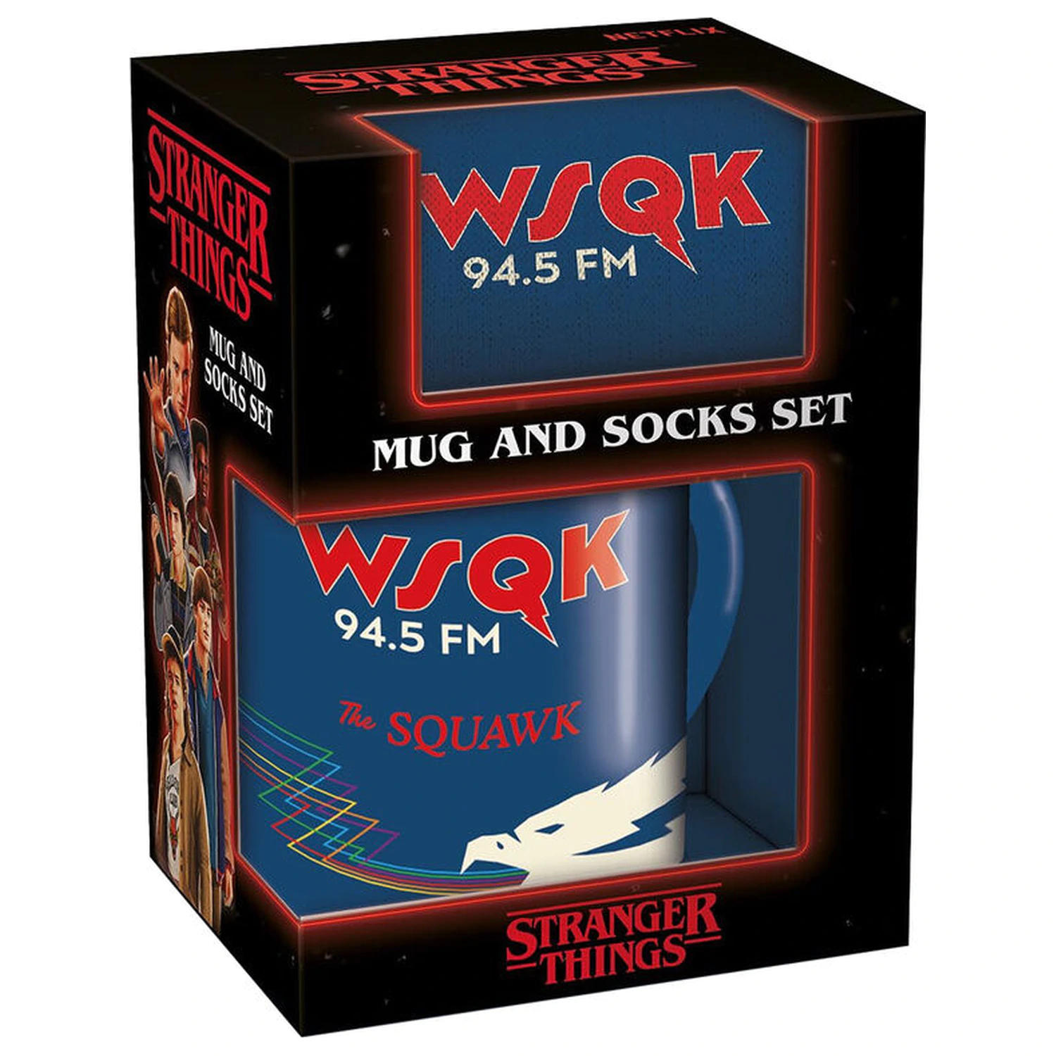 Stranger Things 5 WSQK Mug and Socks set product photo