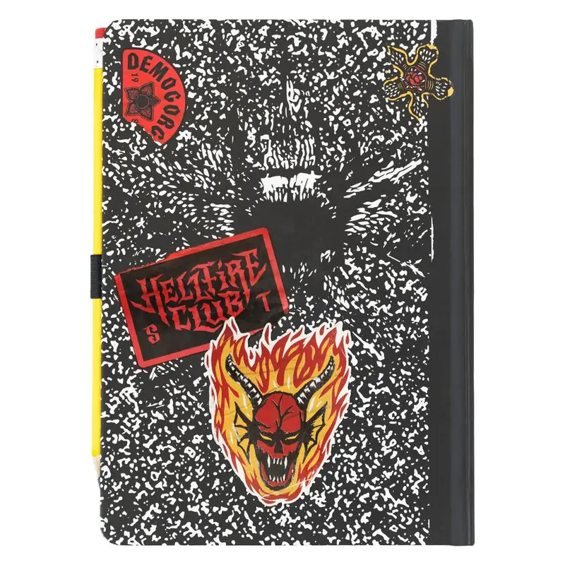 Stranger Things A5 premium notebook termékfotó