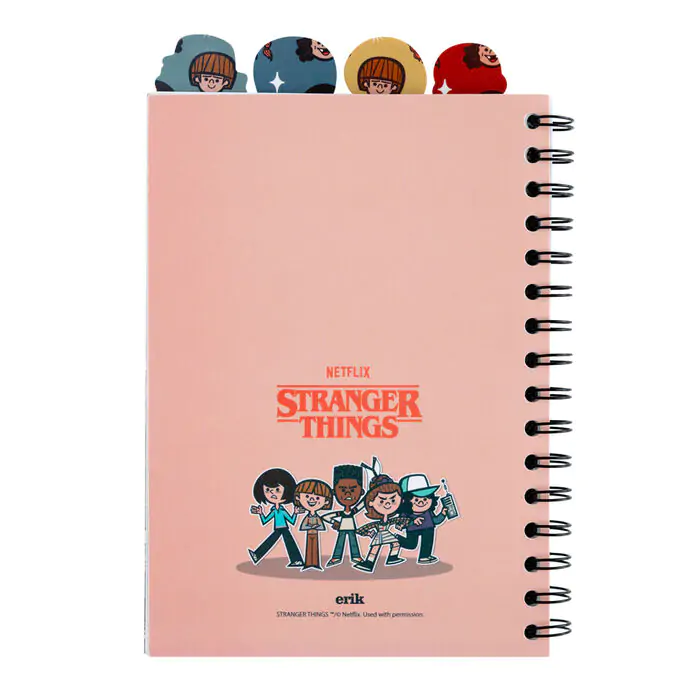 Stranger Things A5 notebook product photo