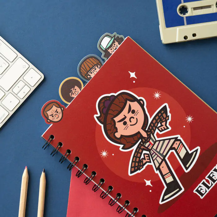 Stranger Things A5 notebook product photo