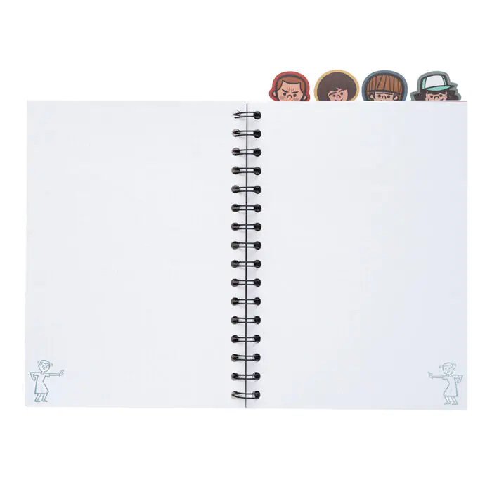 Stranger Things A5 notebook product photo