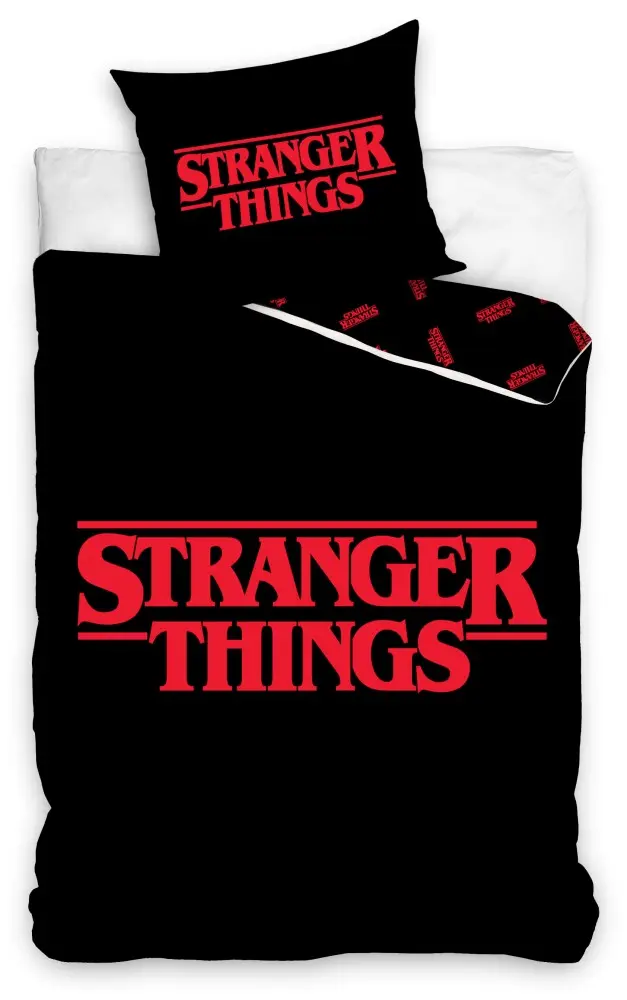 Stranger Things Duvet Cover Set, 140×200cm, 70×90 cm for single bed product photo