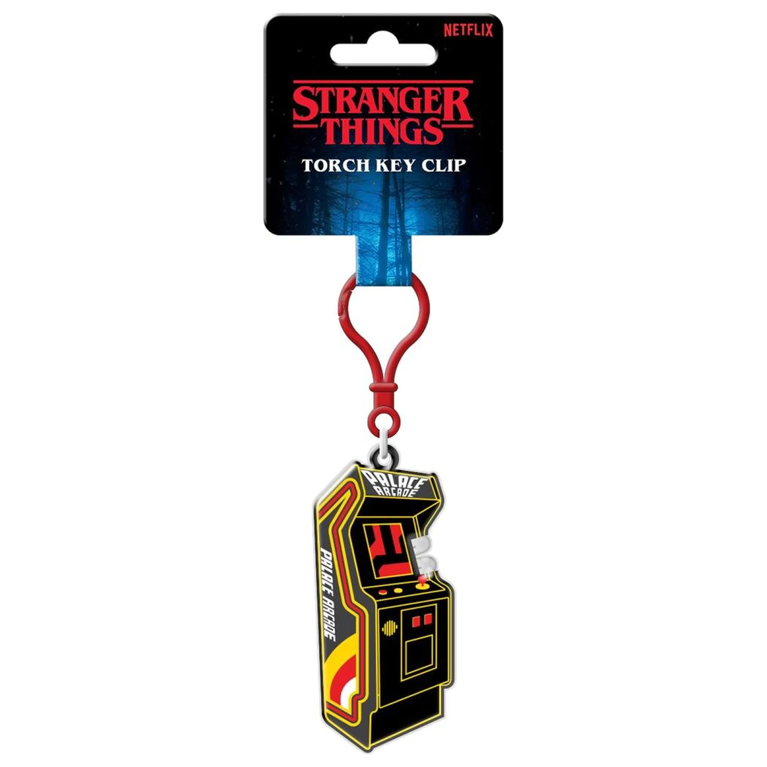 Stranger Things Arcade Torch Light Key Clip product photo