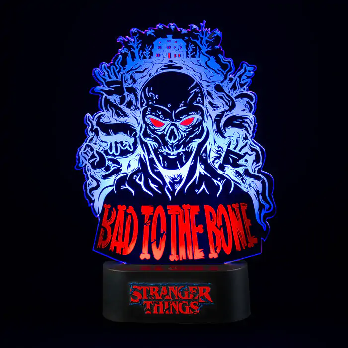 Stranger Things Bad To the Bone Led lamp product photo