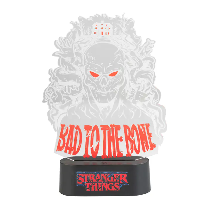 Stranger Things Bad To the Bone Led lamp product photo