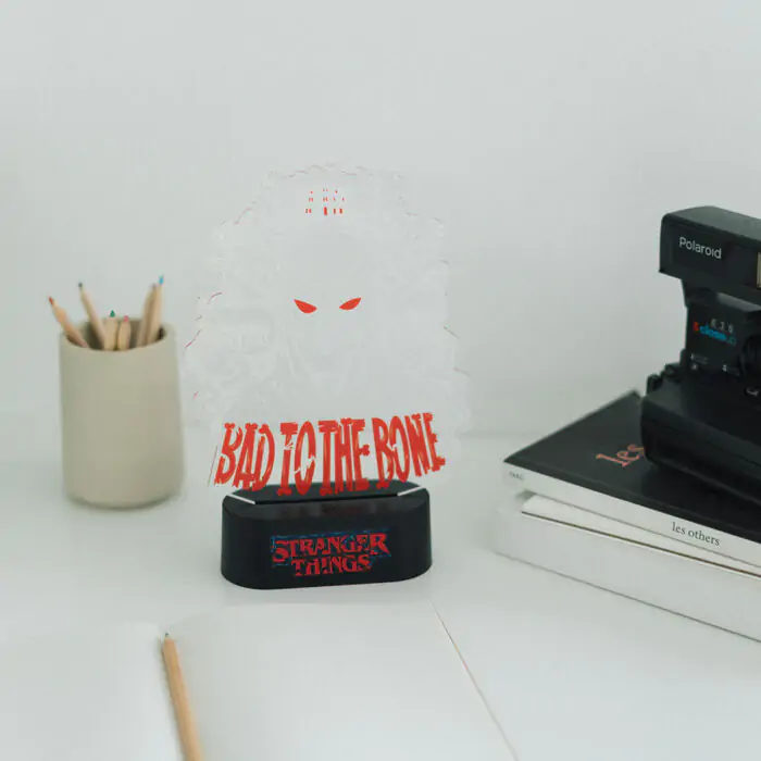 Stranger Things Bad To the Bone Led lamp product photo