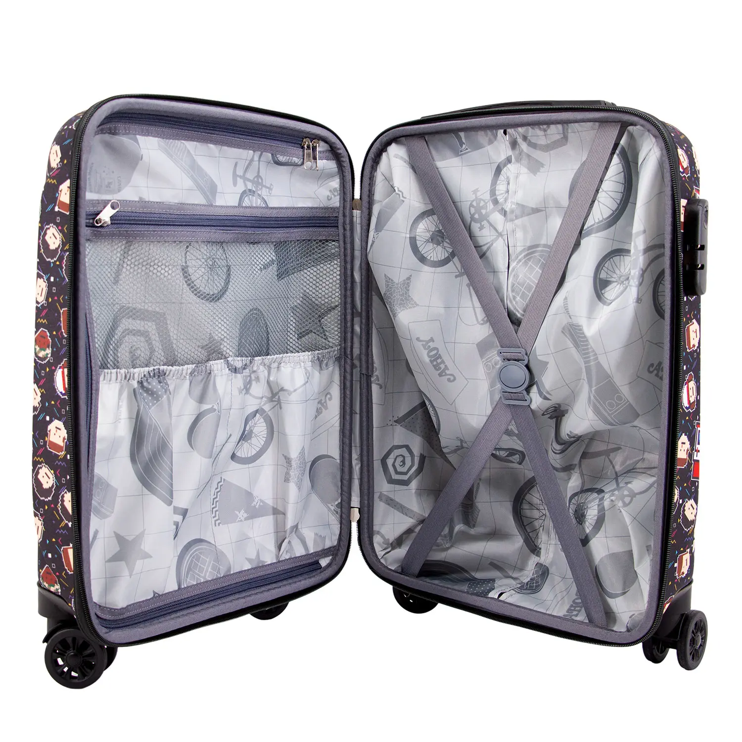 Stranger Things Bits trolley suitcase 4w 54cm product photo