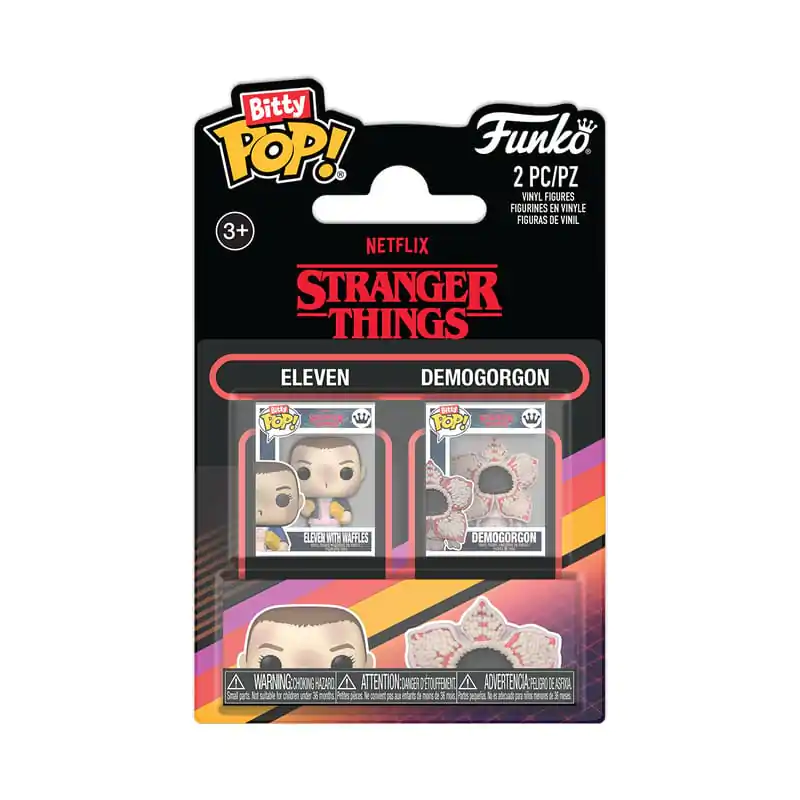 Stranger Things Bitty Funko POP! Vinyl Figure 2-Pack Eleven&Demogorgon product photo