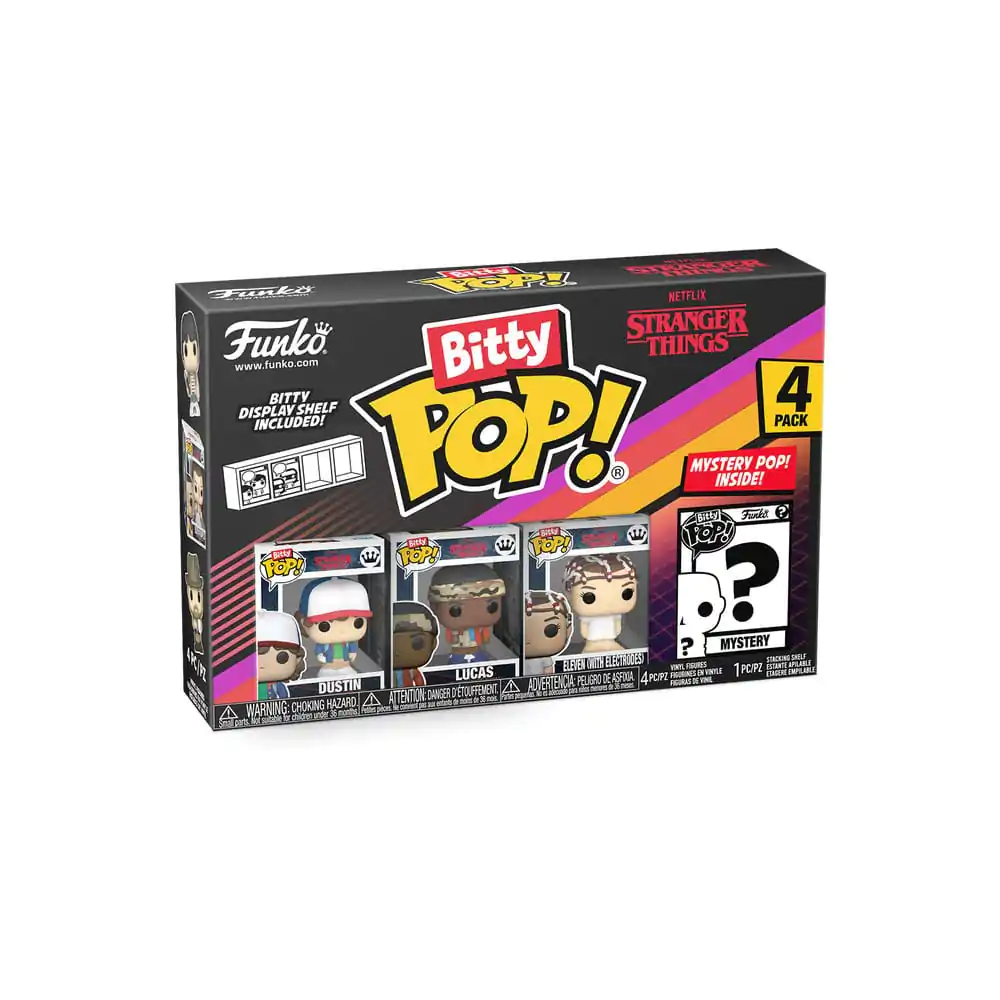 Stranger Things Bitty Funko POP! Vinyl Figure 4-Pack Dustin 2,5 cm product photo