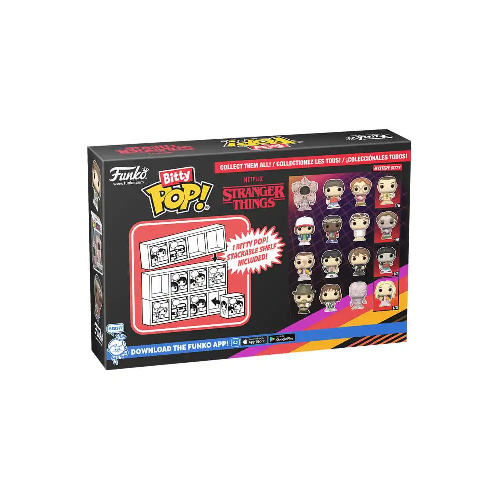 Stranger Things Bitty Funko POP! Vinyl Figure 4-Pack Hopper 2,5 cm termékfotó