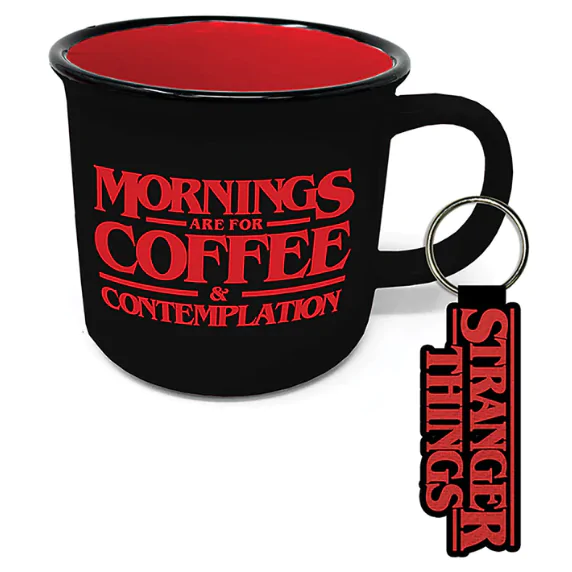 Stranger Things mug + keychain termékfotó