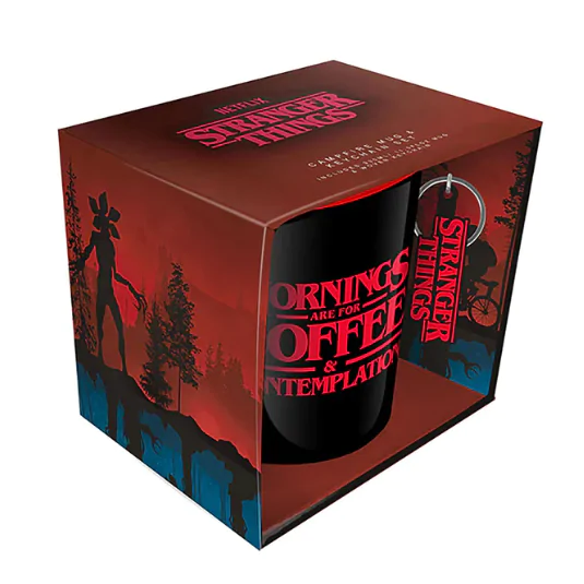 Stranger Things mug + keychain termékfotó