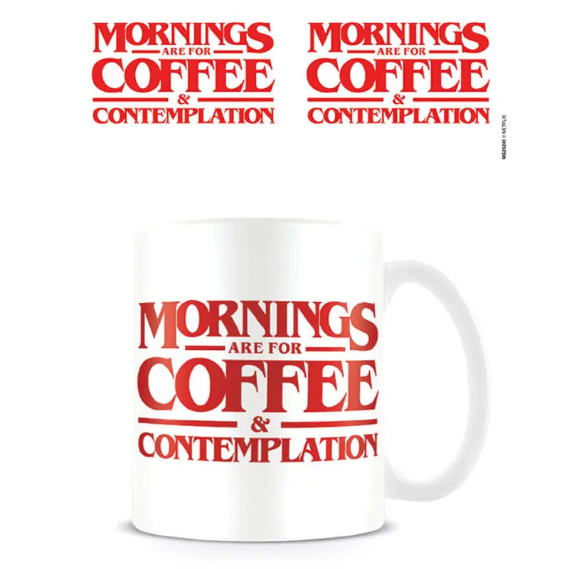 Stranger Things Mug Coffee and Contemplation product photo