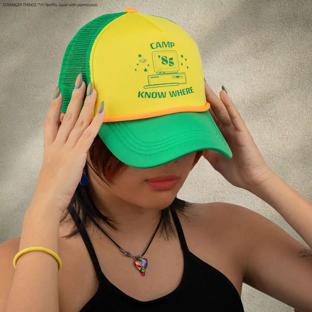 Stranger Things Camp Know Where Baseball Cap product photo