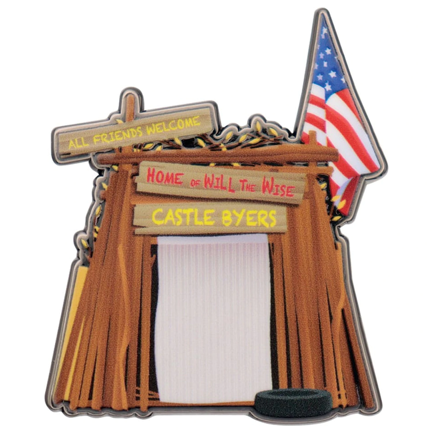 Stranger Things Pin Badge Castle Byers Limited Edition      product photo