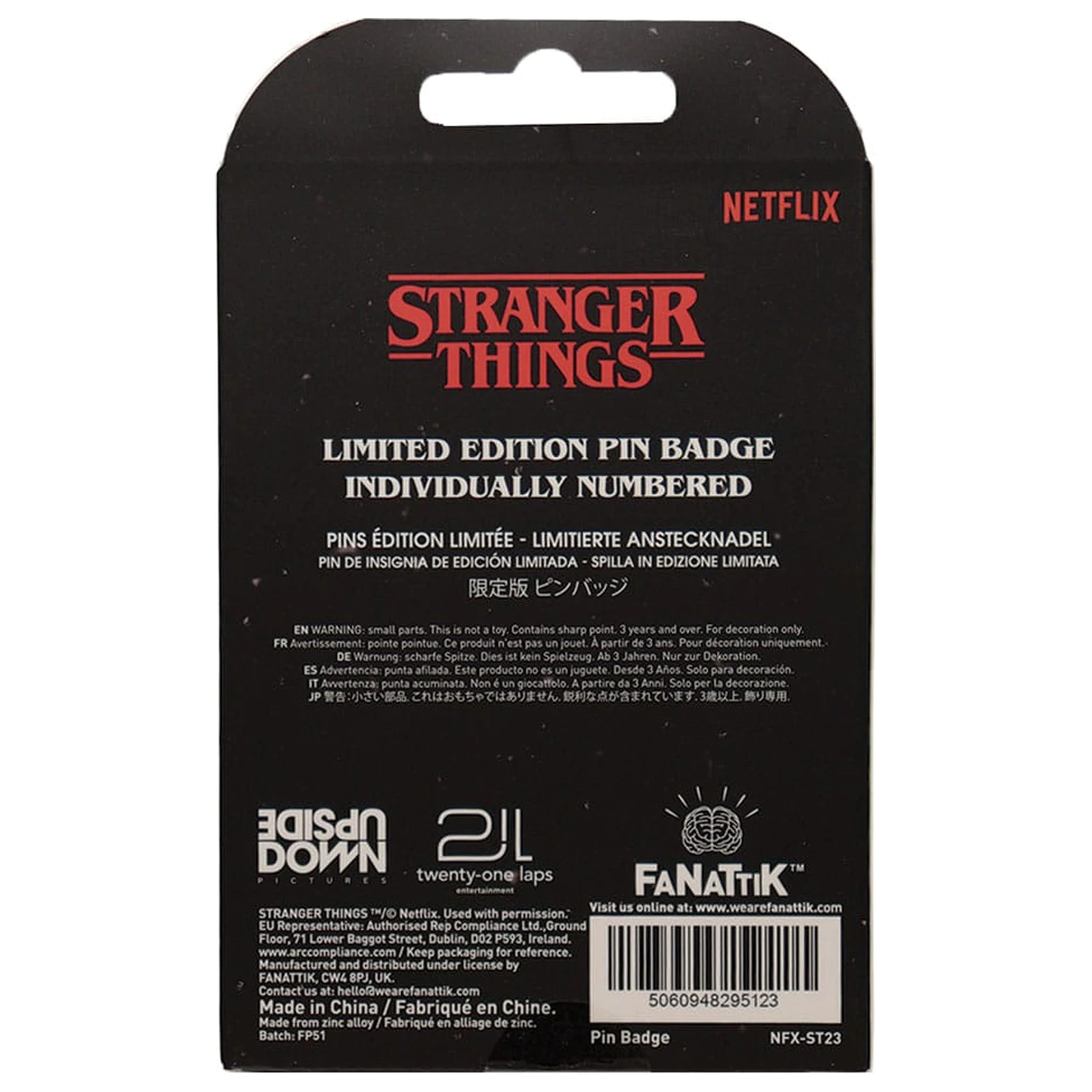 Stranger Things Pin Badge Castle Byers Limited Edition      product photo