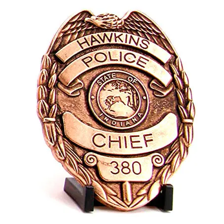 Stranger Things Chevy K5 Blaze 1980 metal car + badge product photo