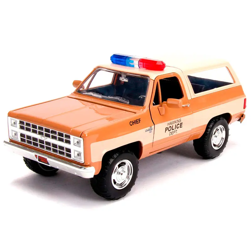 Stranger Things Chevy K5 Blaze 1980 metal car + badge product photo