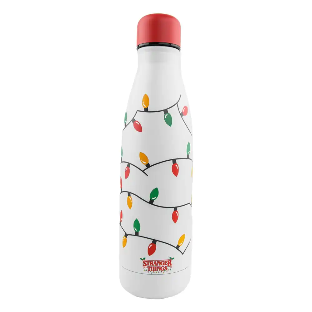 Stranger Things Thermo Water Bottle Christmas lights product photo