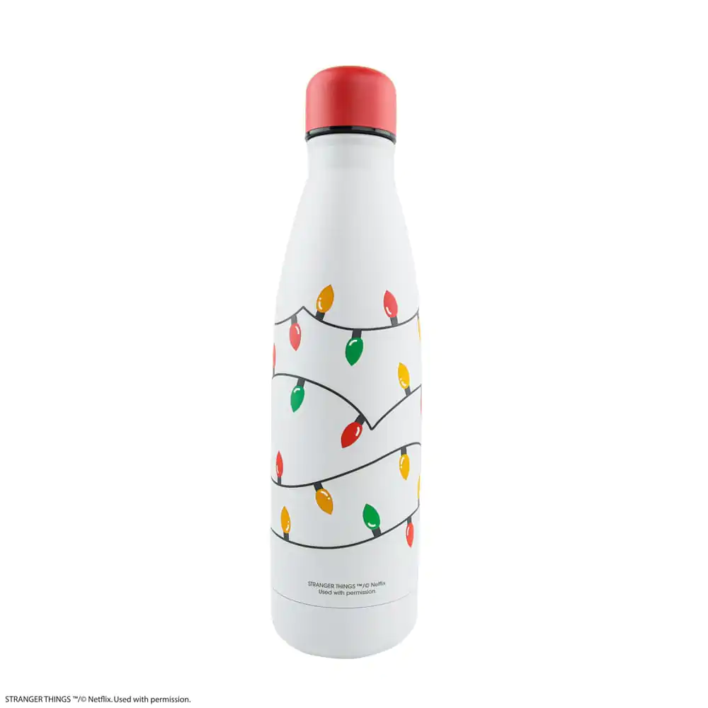 Stranger Things Thermo Water Bottle Christmas lights product photo