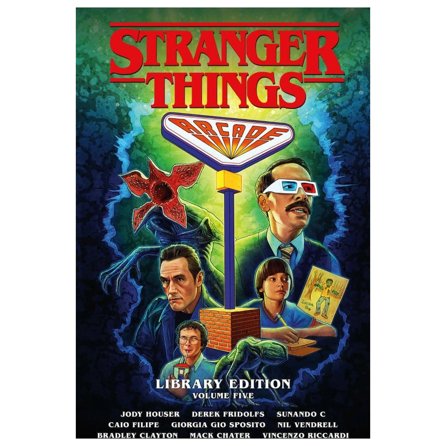 Stranger Things Comic Library Edition Volume 5 Hardcover *English Ver.* product photo