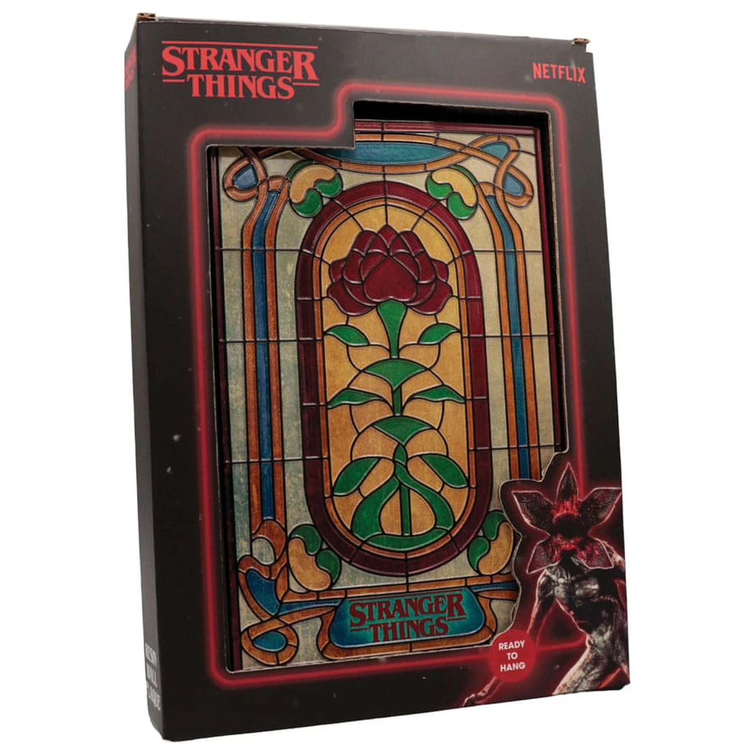 Stranger Things Resin Plaque Creel House Stained Glass Window product photo
