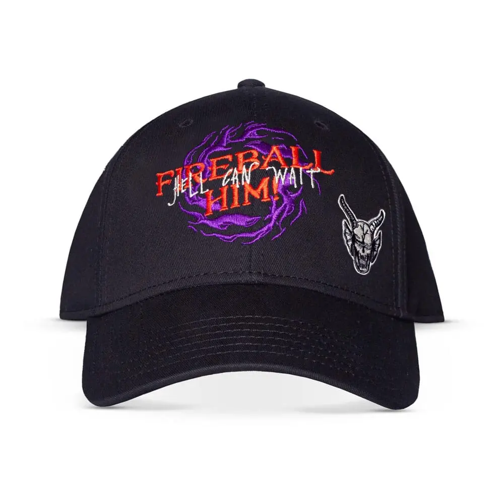 Stranger Things Curved Bill Cap Fireball Him! product photo
