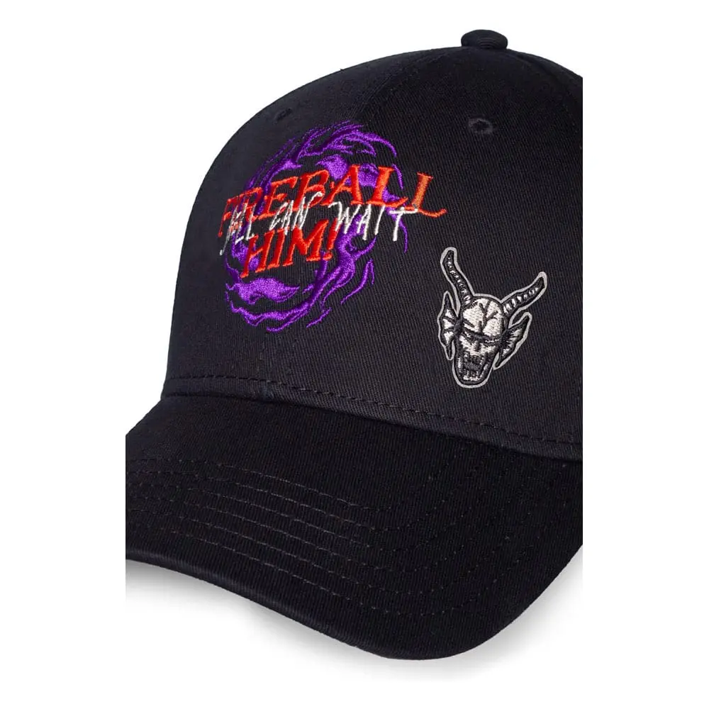 Stranger Things Curved Bill Cap Fireball Him! product photo