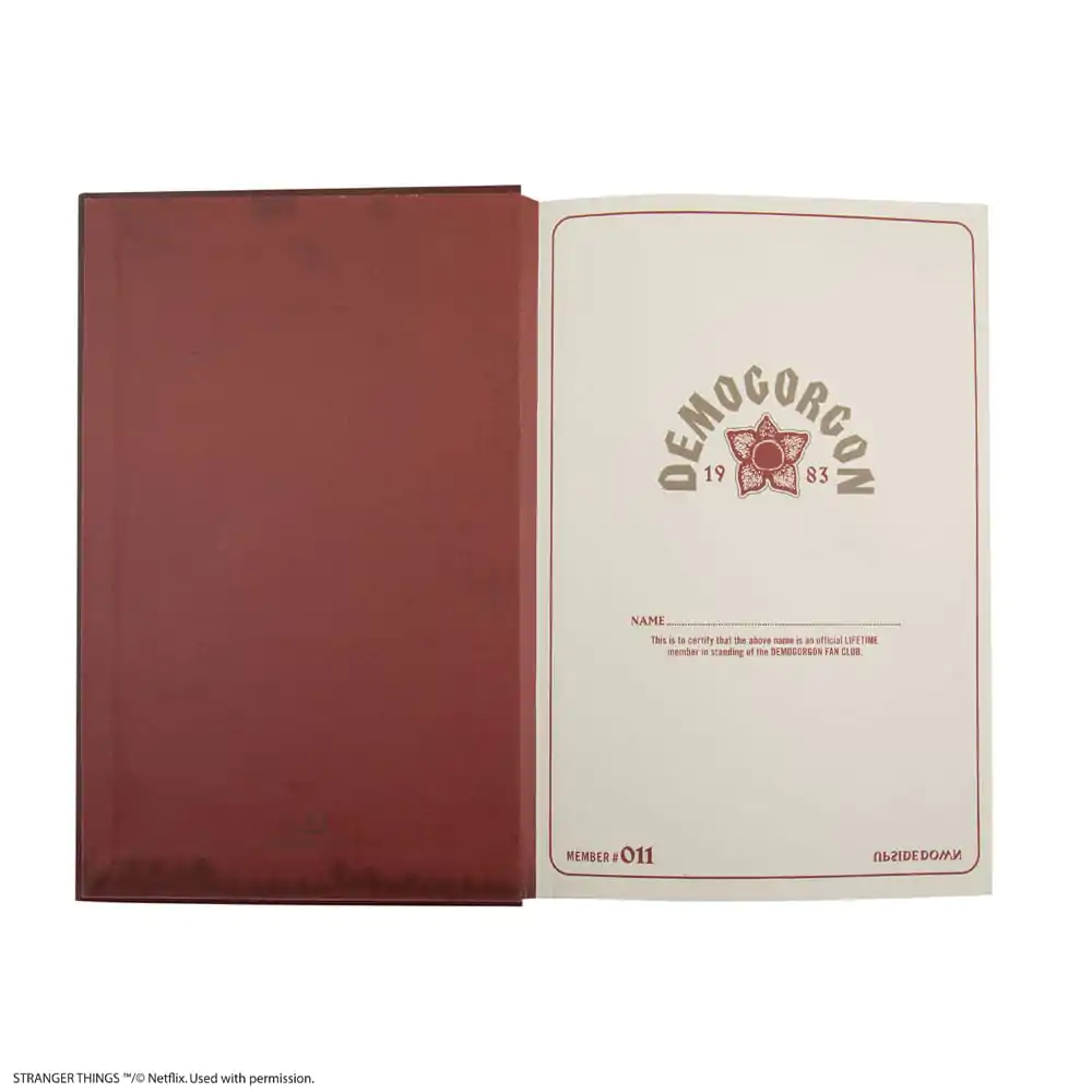 Stranger Things Notebook Demogorgon  product photo