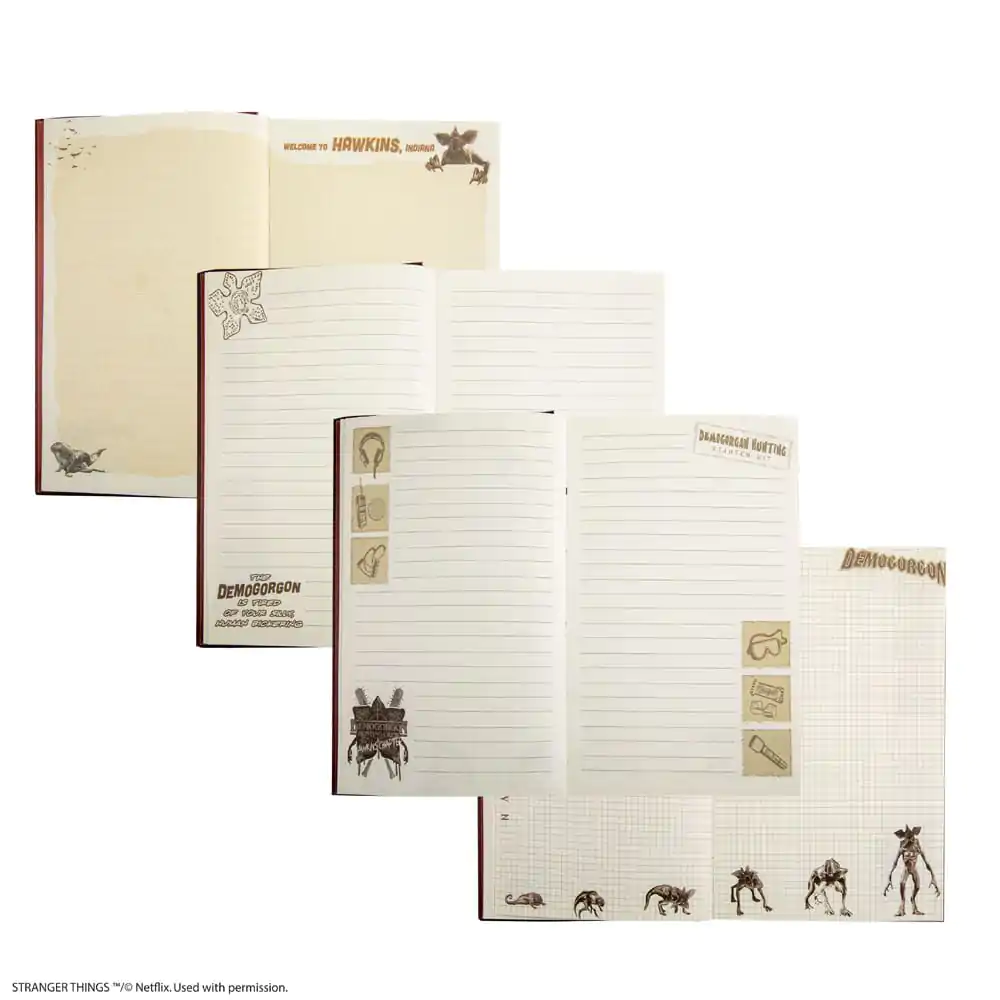 Stranger Things Notebook Demogorgon  product photo