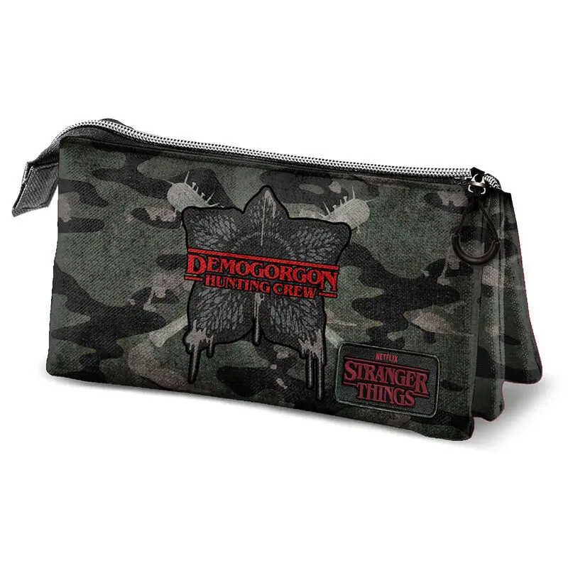 Stranger Things Demogorgon triple pencil case product photo