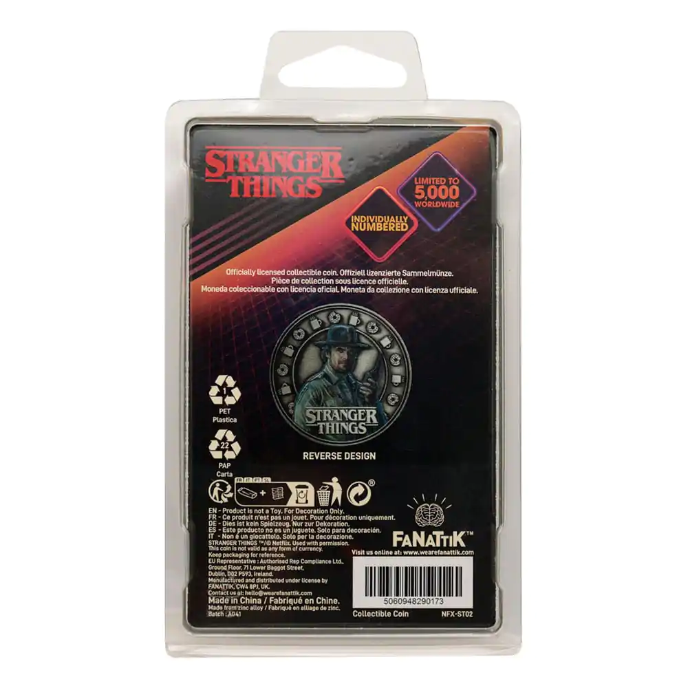 Stranger Things Collectable Coin Eleven & Hopper 4 cm termékfotó