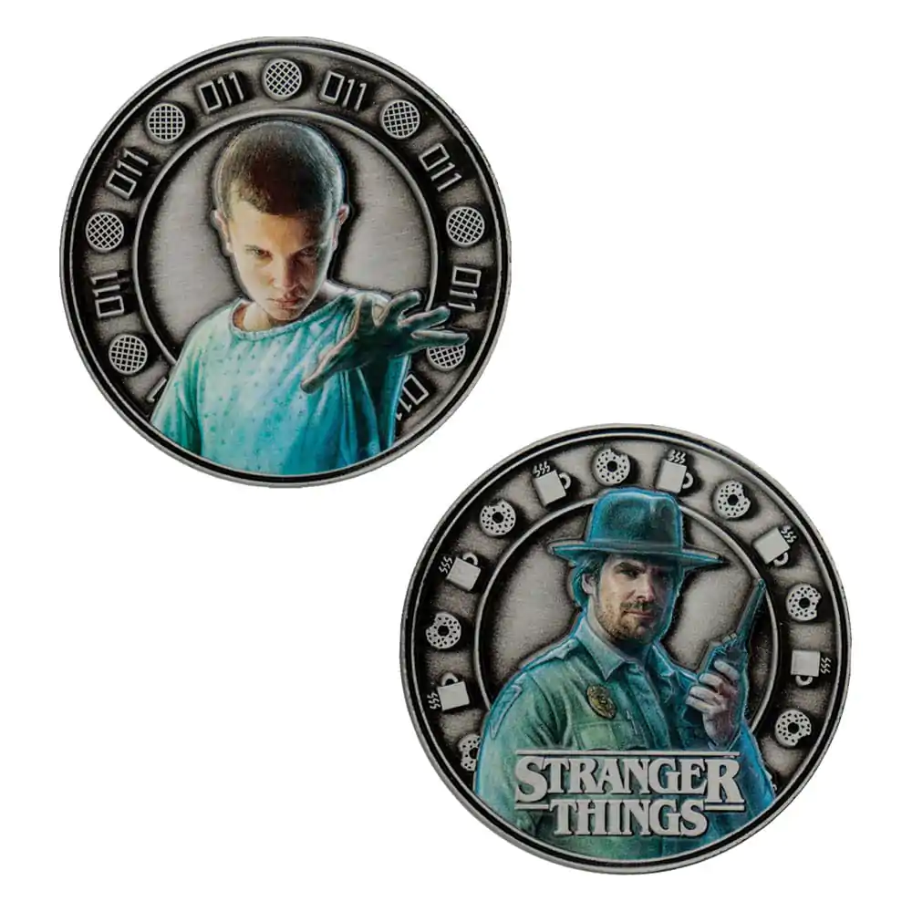 Stranger Things Collectable Coin Eleven & Hopper 4 cm termékfotó