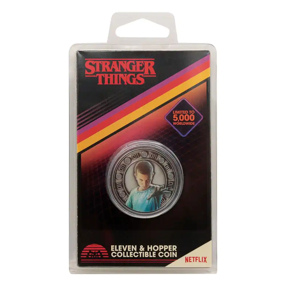 Stranger Things Collectable Coin Eleven & Hopper 4 cm termékfotó