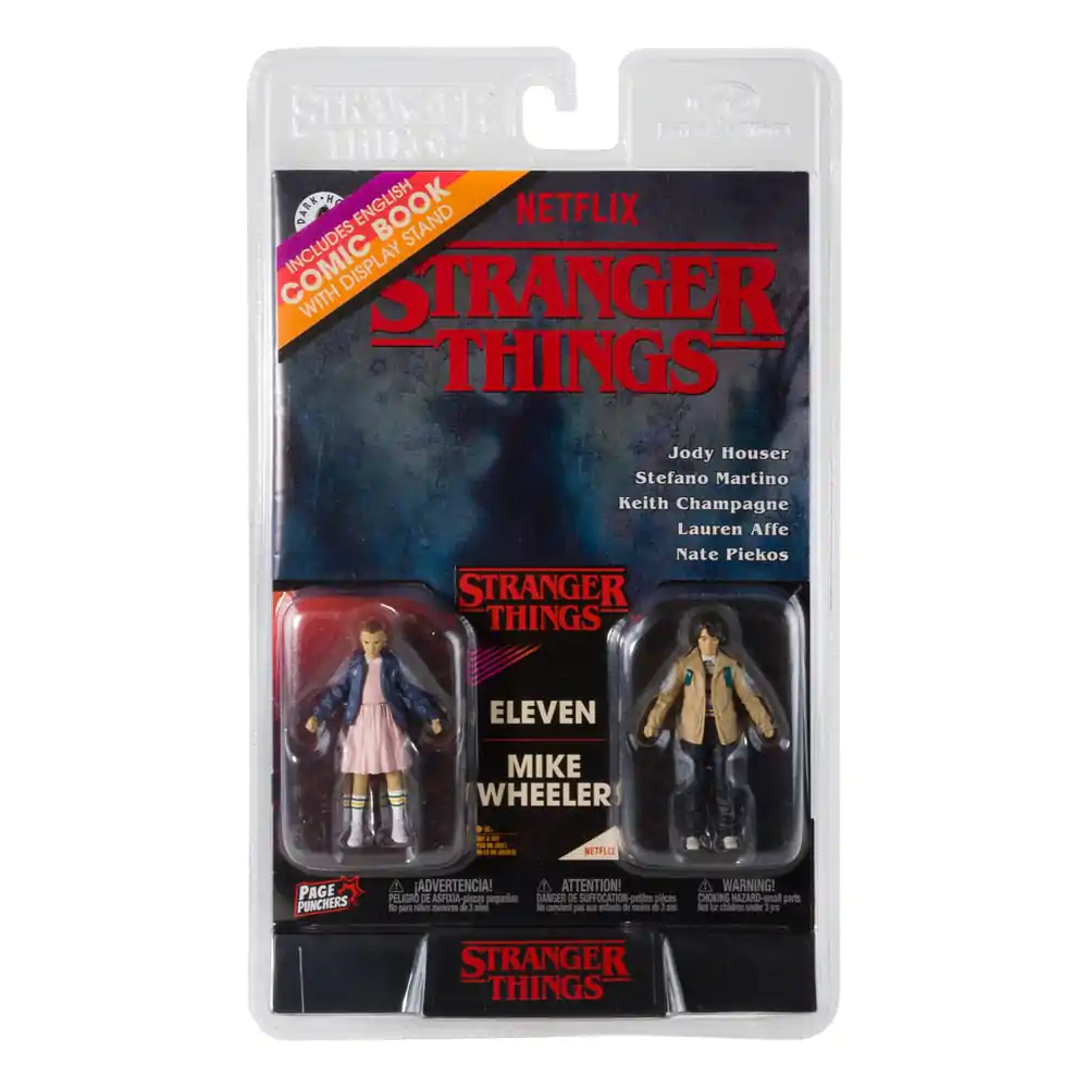 Stranger Things Action Figures Eleven and Mike Wheeler 8 cm termékfotó