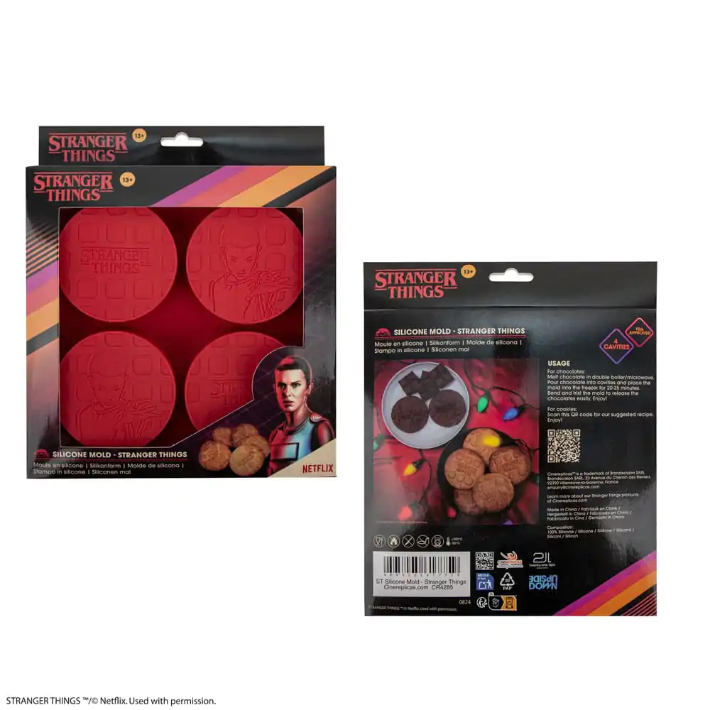 Stranger Things Waffle Silicone Mold Eleven product photo