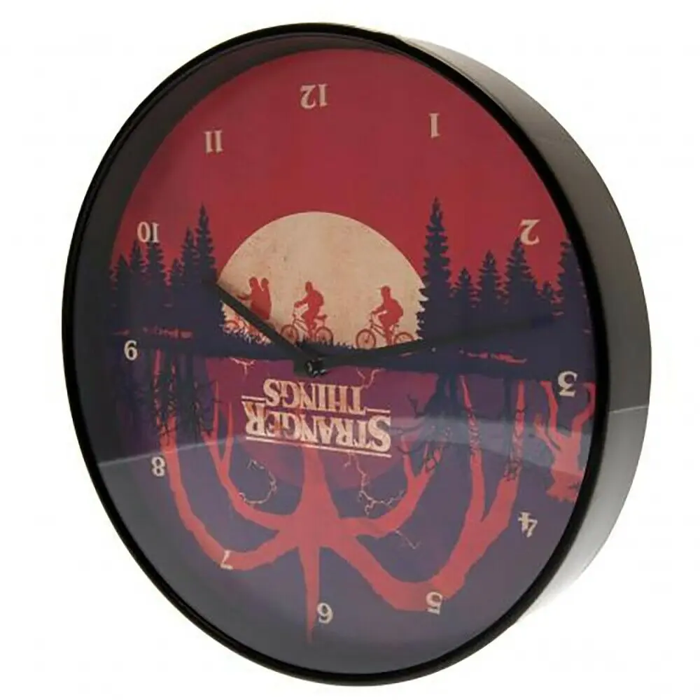 Stranger Things Wall Clock Upside Down termékfotó