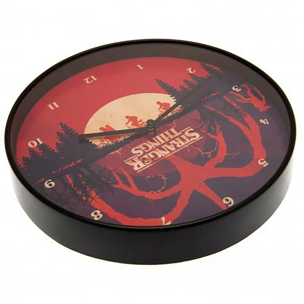 Stranger Things Wall Clock Upside Down termékfotó