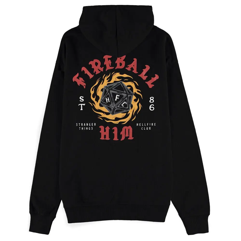 Stranger Things Fireball hoodie product photo