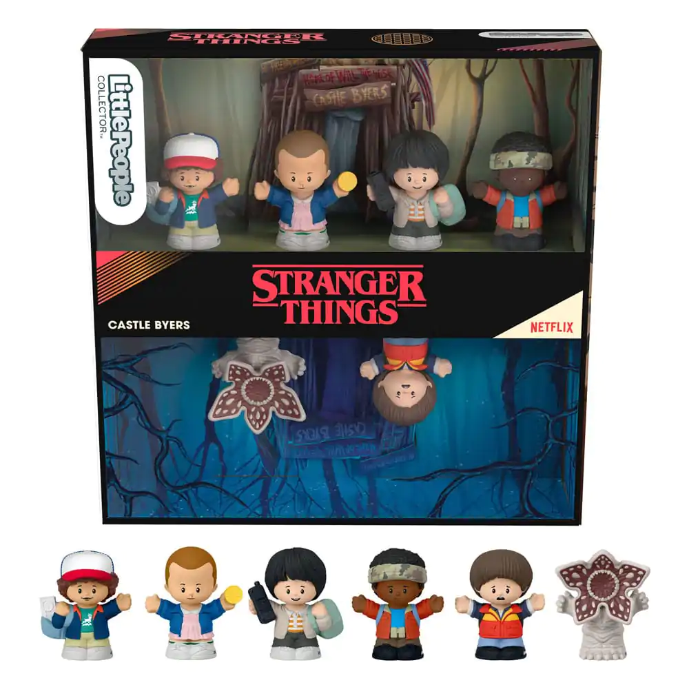 Stranger Things Fisher-Price Little People Collector Mini Figures 6-Pack Castle Byers 7 cm product photo