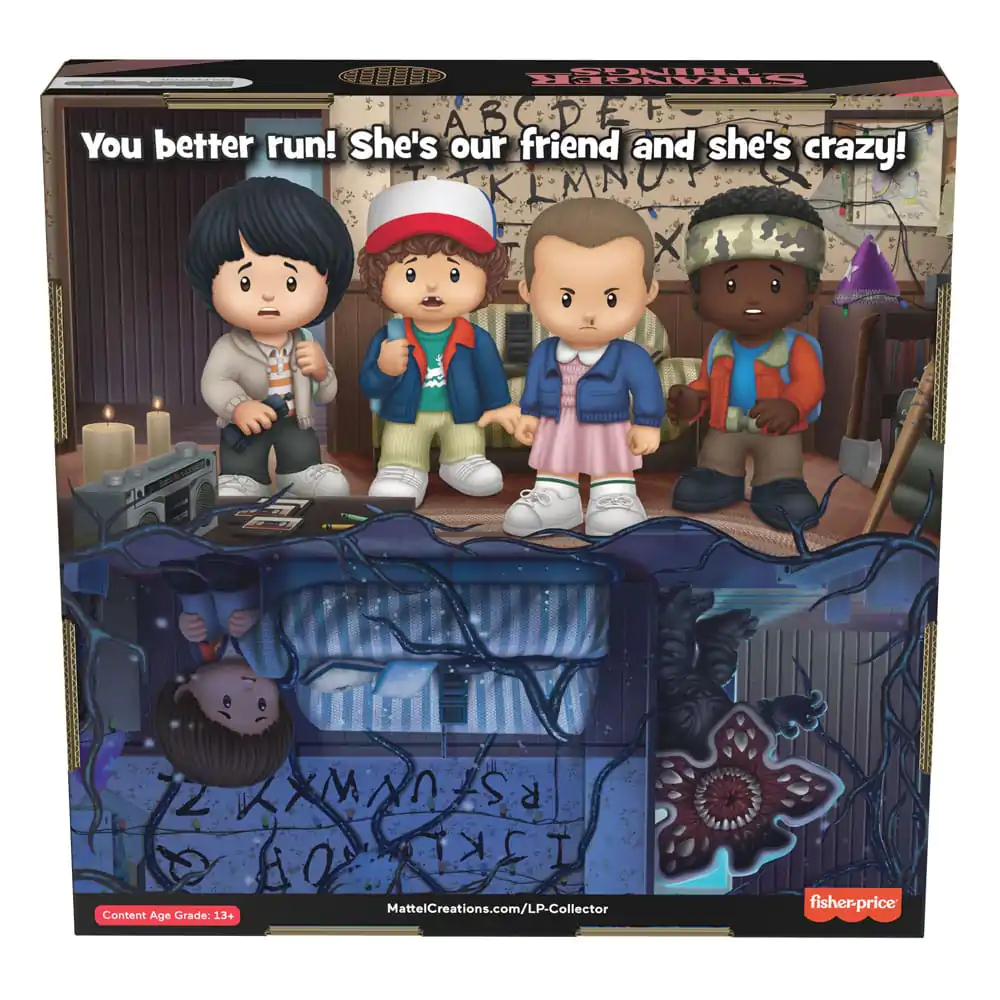Stranger Things Fisher-Price Little People Collector Mini Figures 6-Pack Castle Byers 7 cm product photo