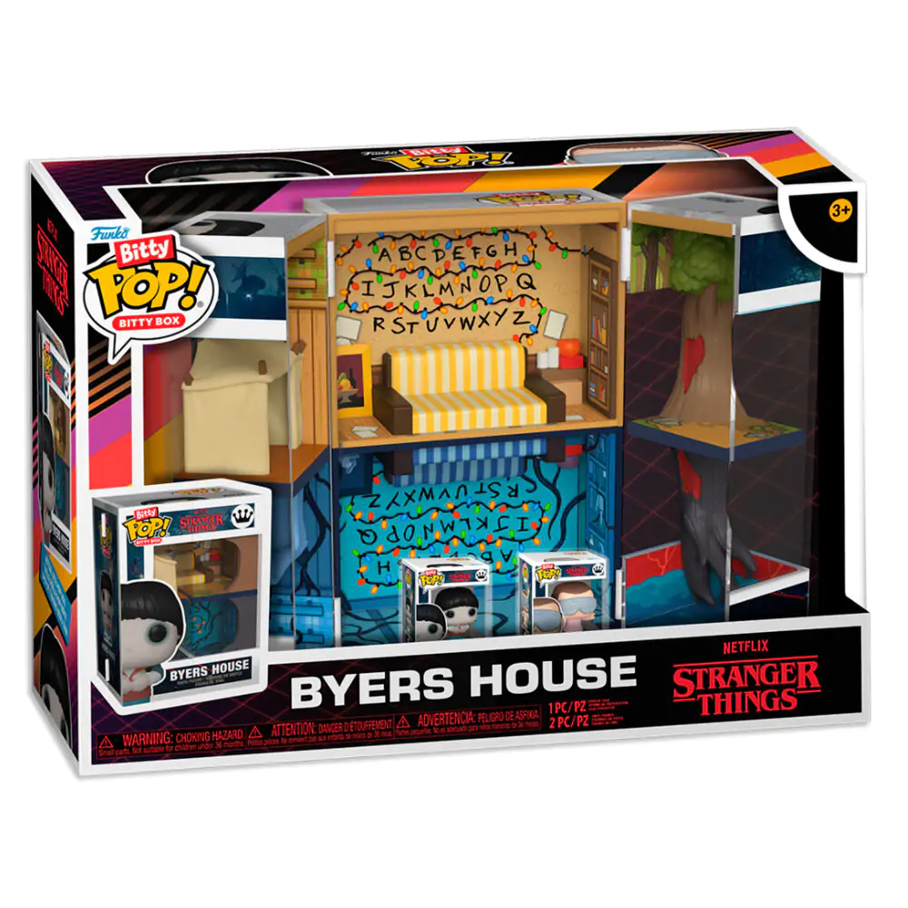 Stranger Things Bitty Funko POP Boxes figure Byers House product photo