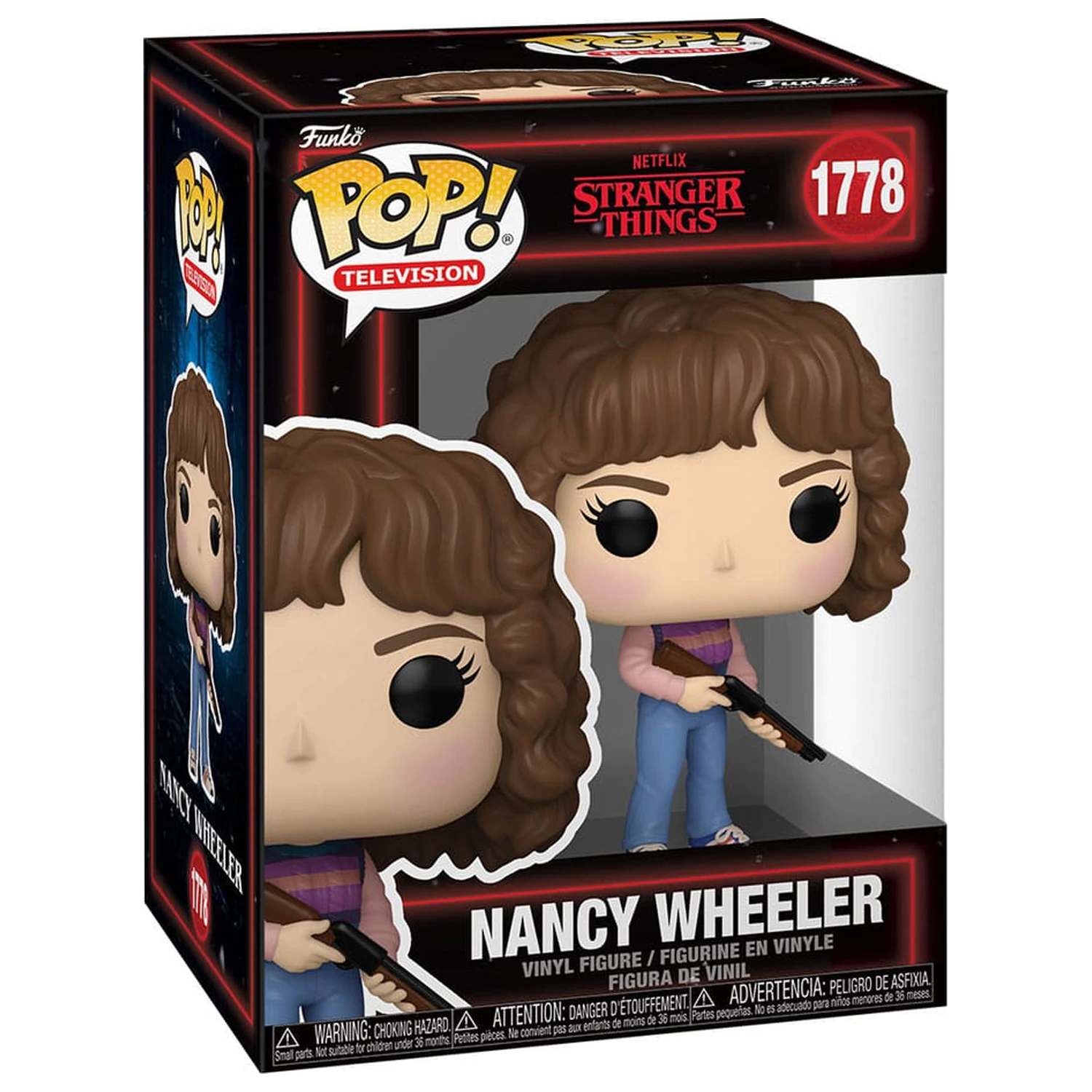 Stranger Things Funko POP! Television Vinyl Figures Nancy Wheeler 9 cm product photo