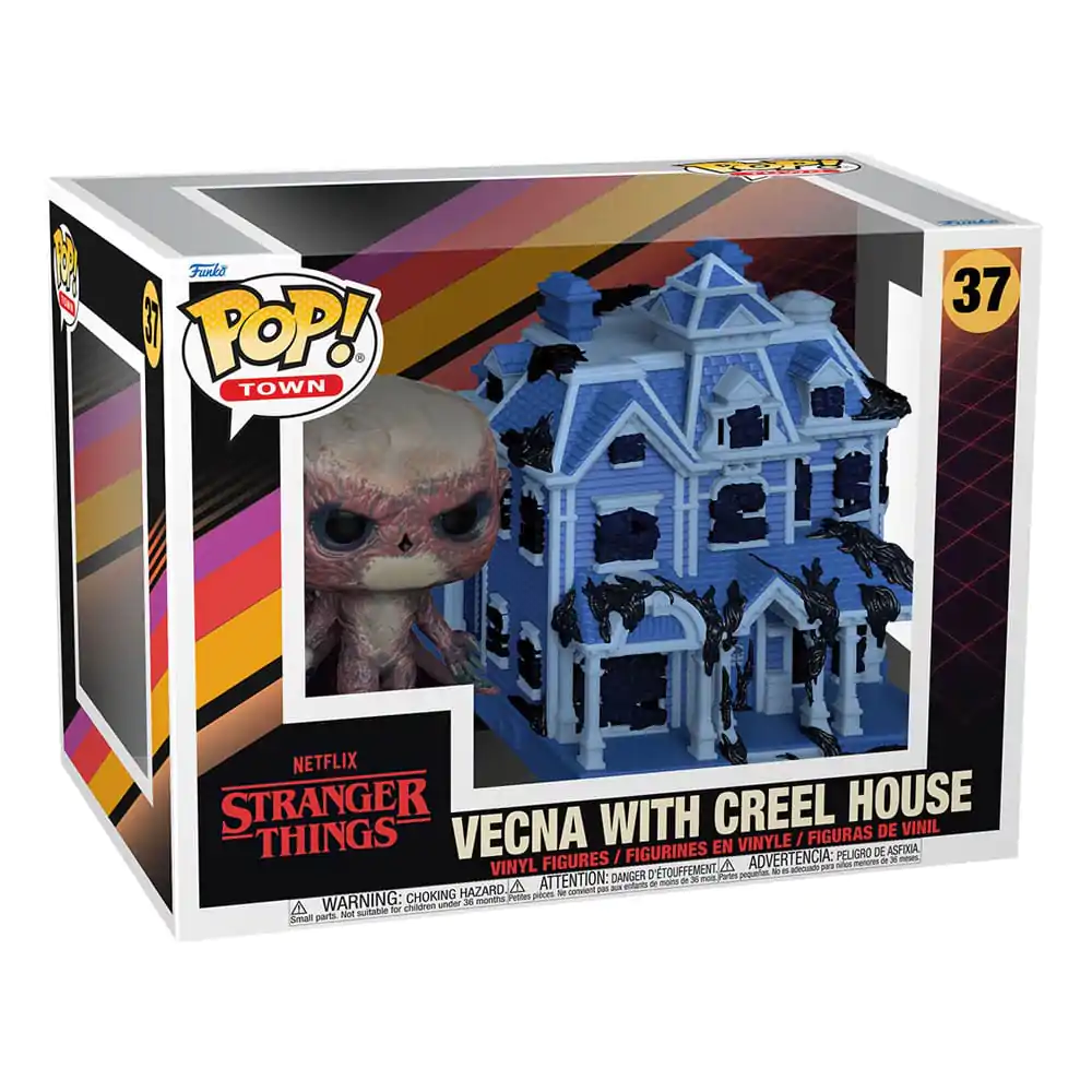 Stranger Things POP! Town Vinyl Figure Vecna with Creel House 9 cm termékfotó