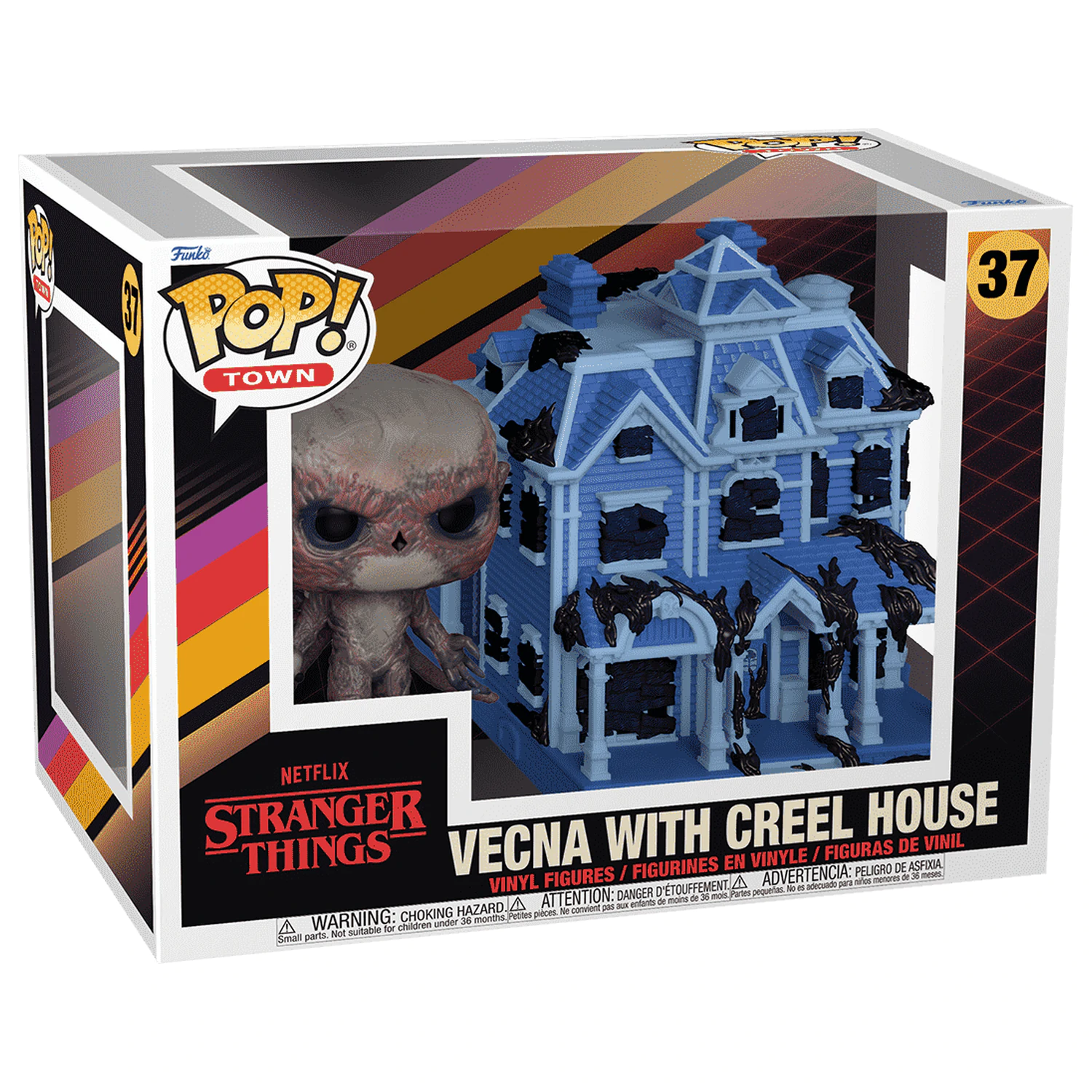 Stranger Things POP! Town Vinyl Figure Vecna with Creel House 9 cm product photo