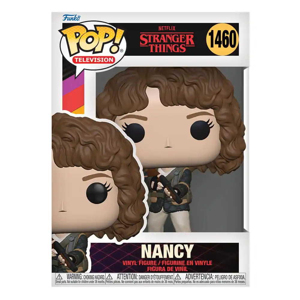 Stranger Things POP! TV Vinyl Figure Hunter Nancy with Shotgun 9 cm termékfotó