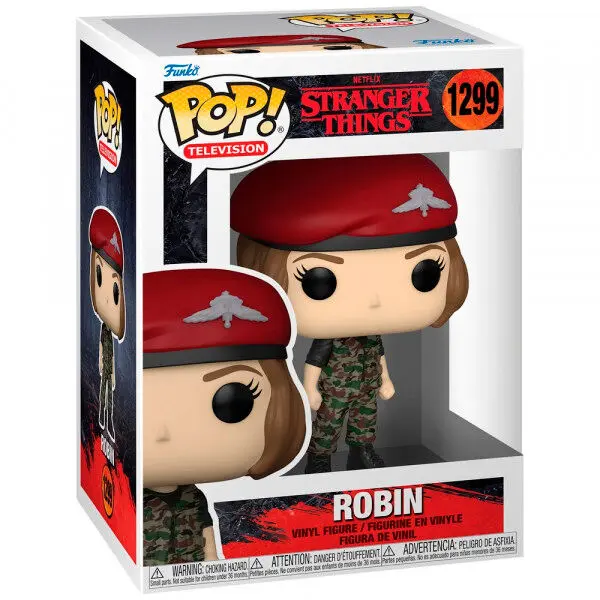 Stranger Things POP! TV Vinyl Figure Hunter Robin 9 cm termékfotó