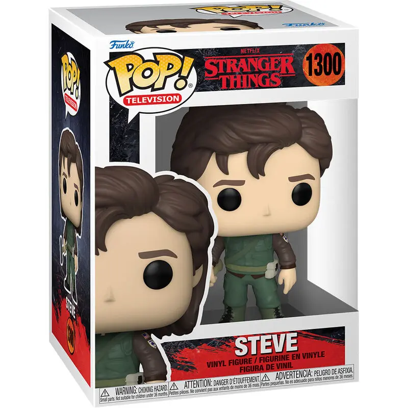 Stranger Things POP! TV Vinyl Figure Hunter Steve 9 cm termékfotó