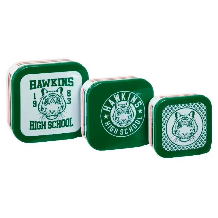 Stranger Things Hawkins High School kitchen storage set product photo