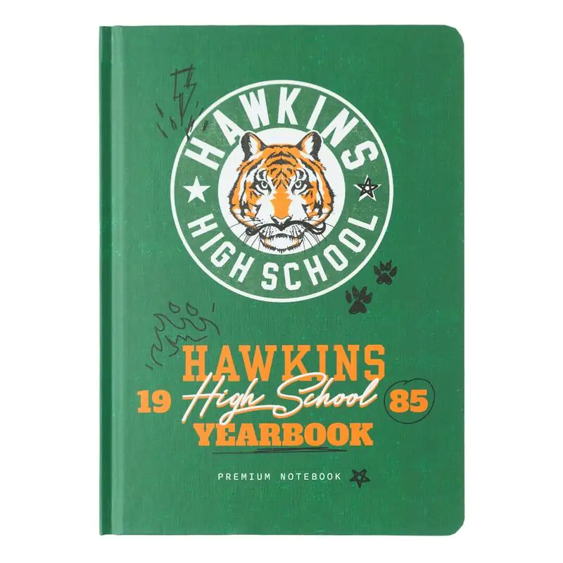 Stranger Things Hawkins High School A5 premium notebook product photo